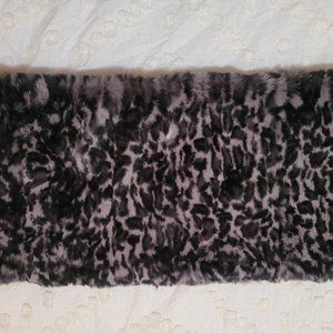 ANNA SUI Rabbit fur snood scarf